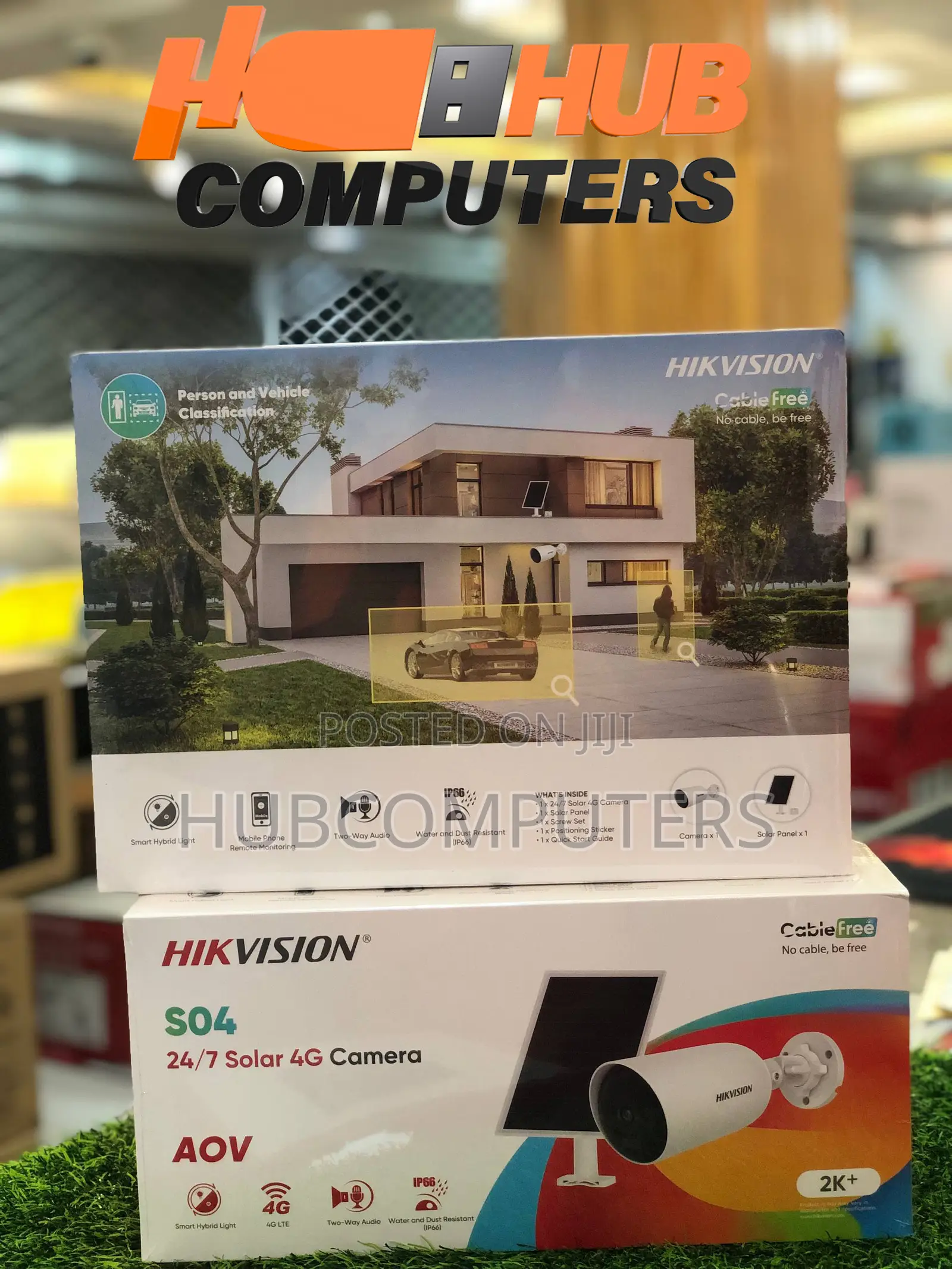 Hikvision DS-2CFS04/4G Solar Network Camera