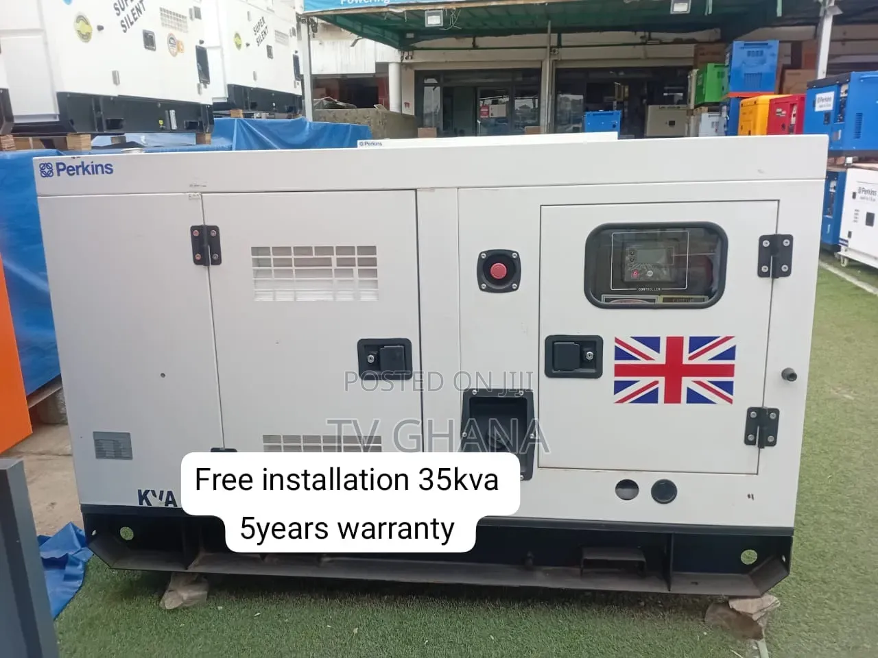 Perkins 35kVA Diesel Genset – Premium Heavy Duty Power Generator35kva