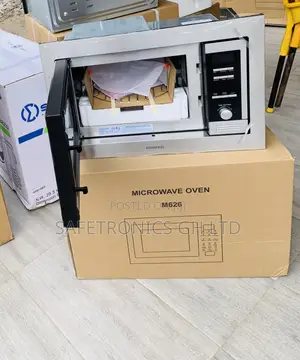 Original ~~ Inbuilt Kenwood Electric (Sliver) Microwave