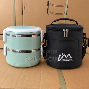 2 Tier Lunch Box With Insulated Carry Bag