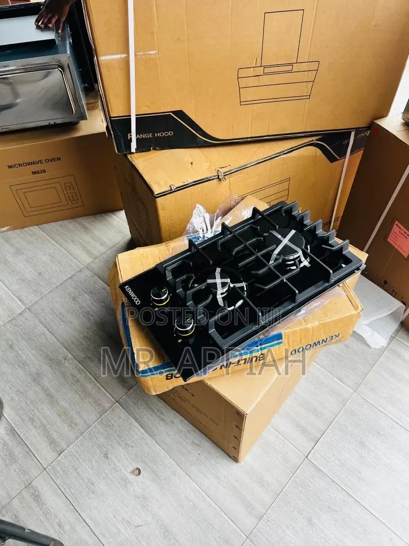 Durable Classic Kenwood 2 Gas Hob(Tempered Glass)