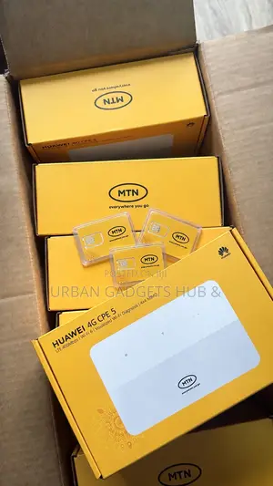 New MTN Turbonet Router With Data Sim Card