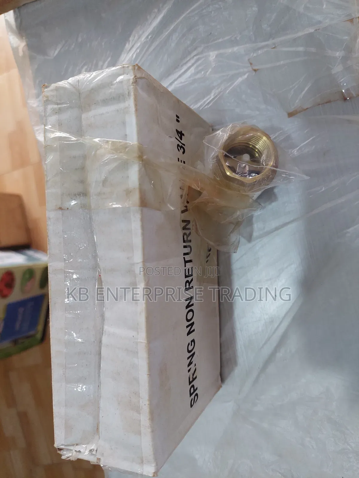T-Uk Spring Non-Return Brass Check Valve