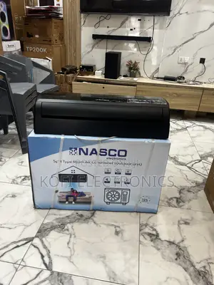 Faster Heat Exchange and Cooling Nasco Black 1.5HP Split Air Condition