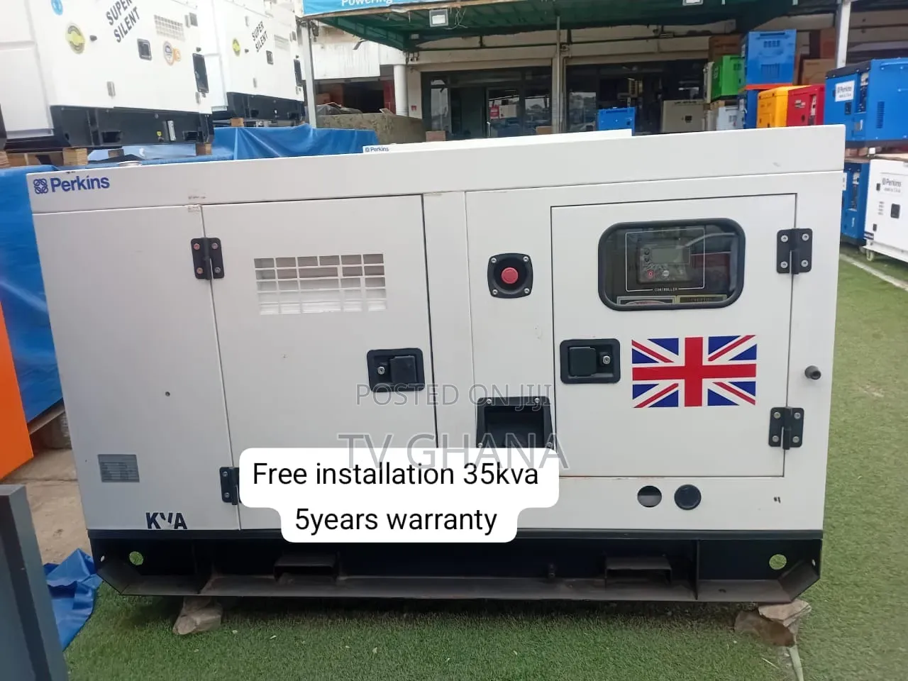 Perkins 35kVA Diesel Genset – Commercial Grade Powerful Generator35kva