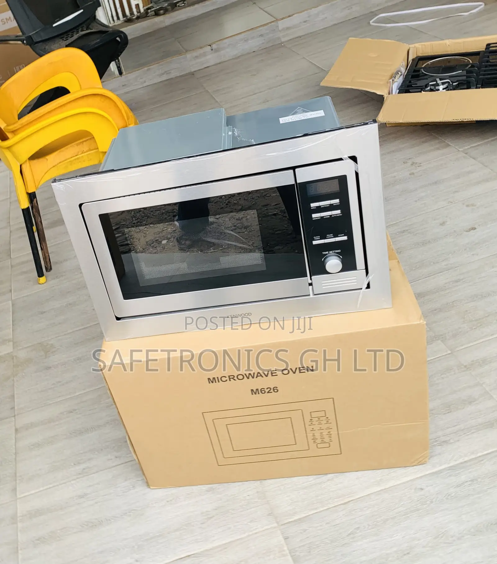 Ultra Fast Kenwood Electric (Sliver) Inbuilt Microwave