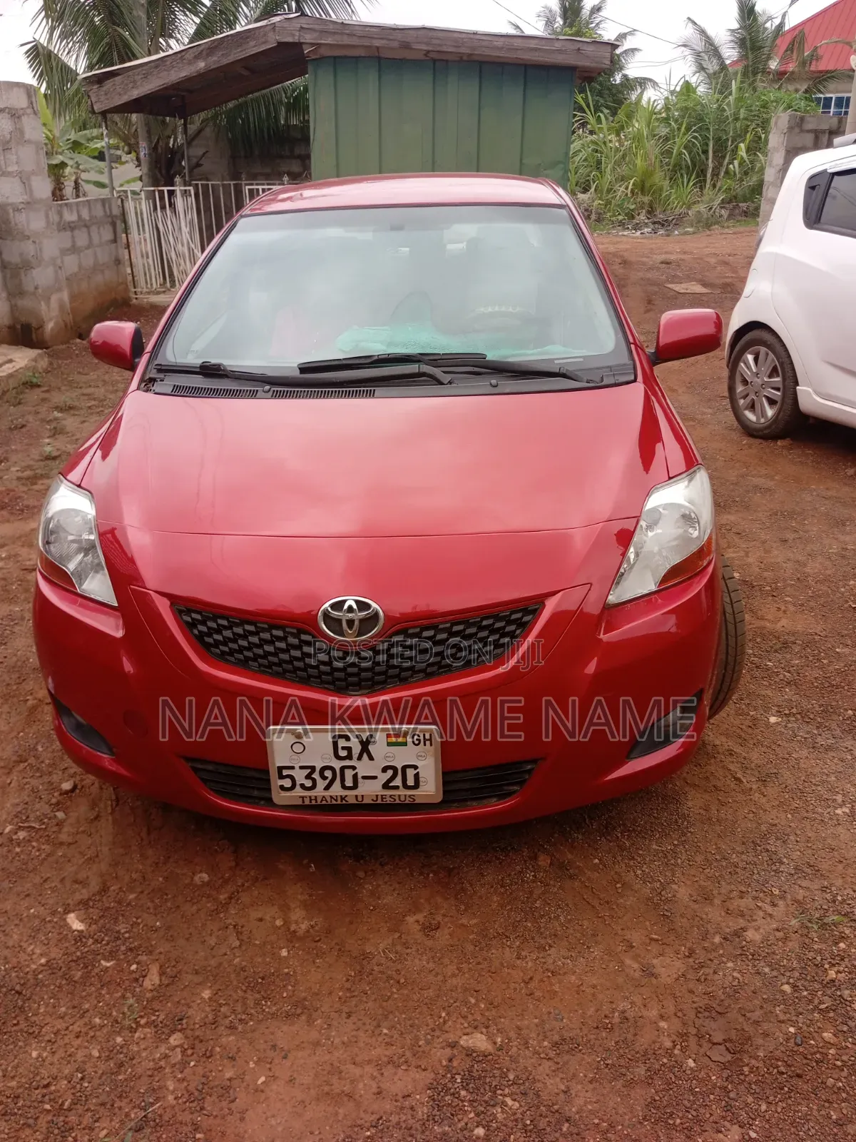 Toyota Yaris 2010 Red