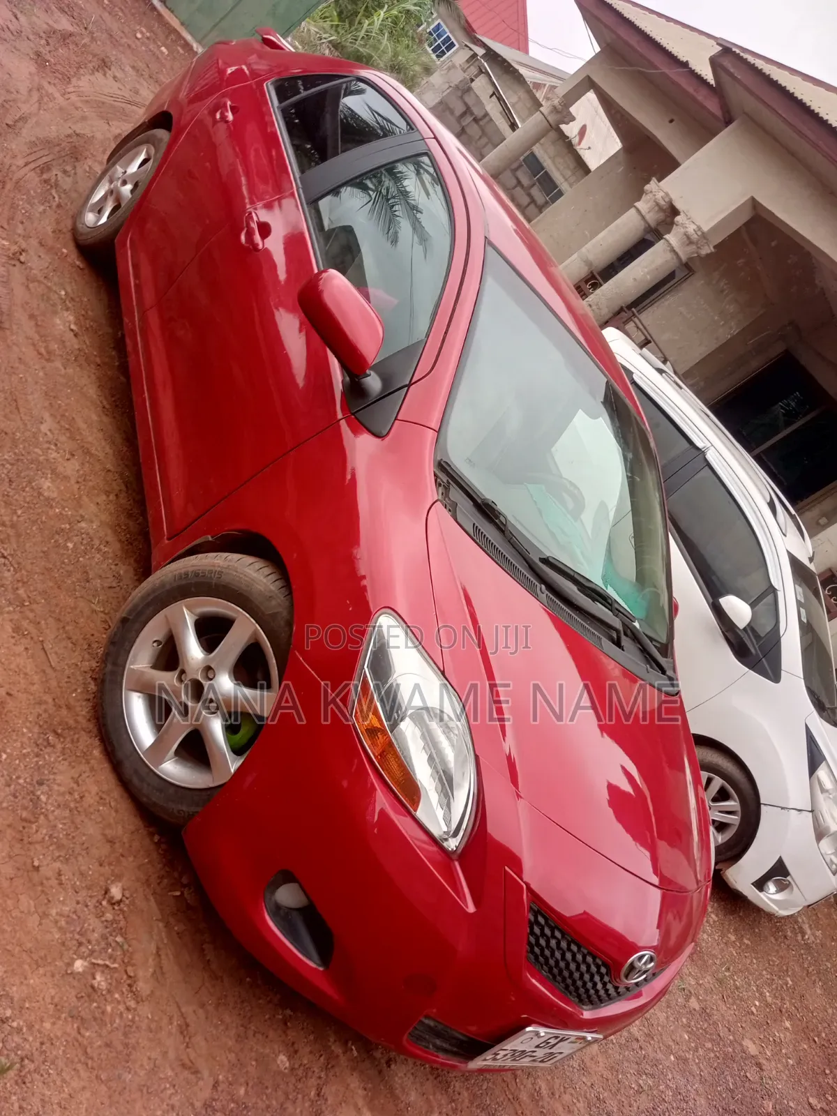Toyota Yaris 2010 Red