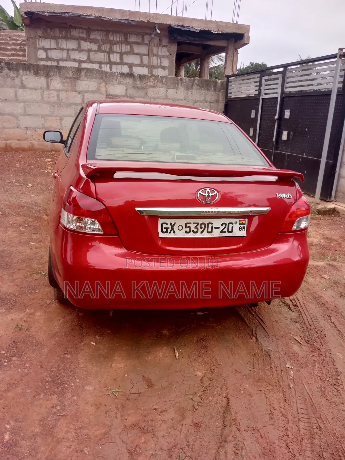 Toyota Yaris 2010 Red