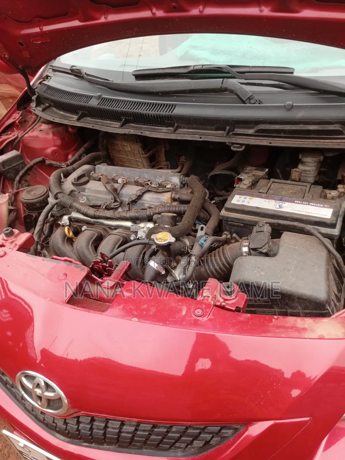 Toyota Yaris 2010 Red