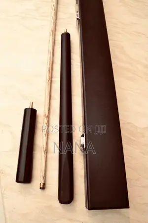 Professional 3/4 Split Ash Wood Snooker Pool Cue Set With Hard Case