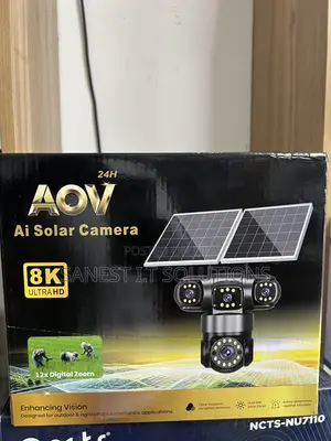 AOV 4Lens 4G Solar CCTV Camera