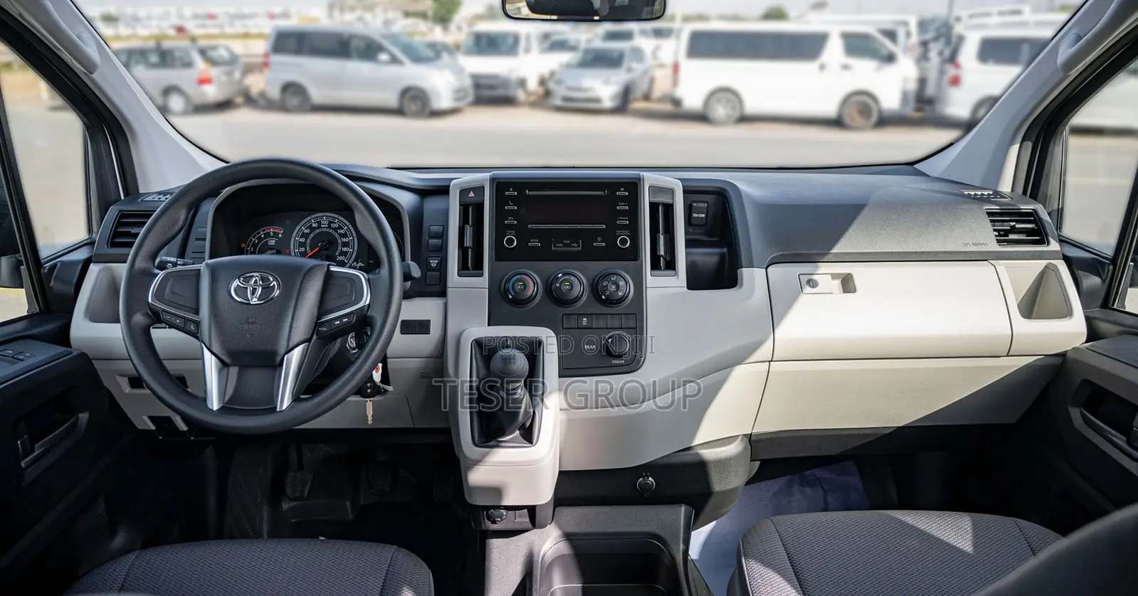 New Toyota HiAce 2026 White