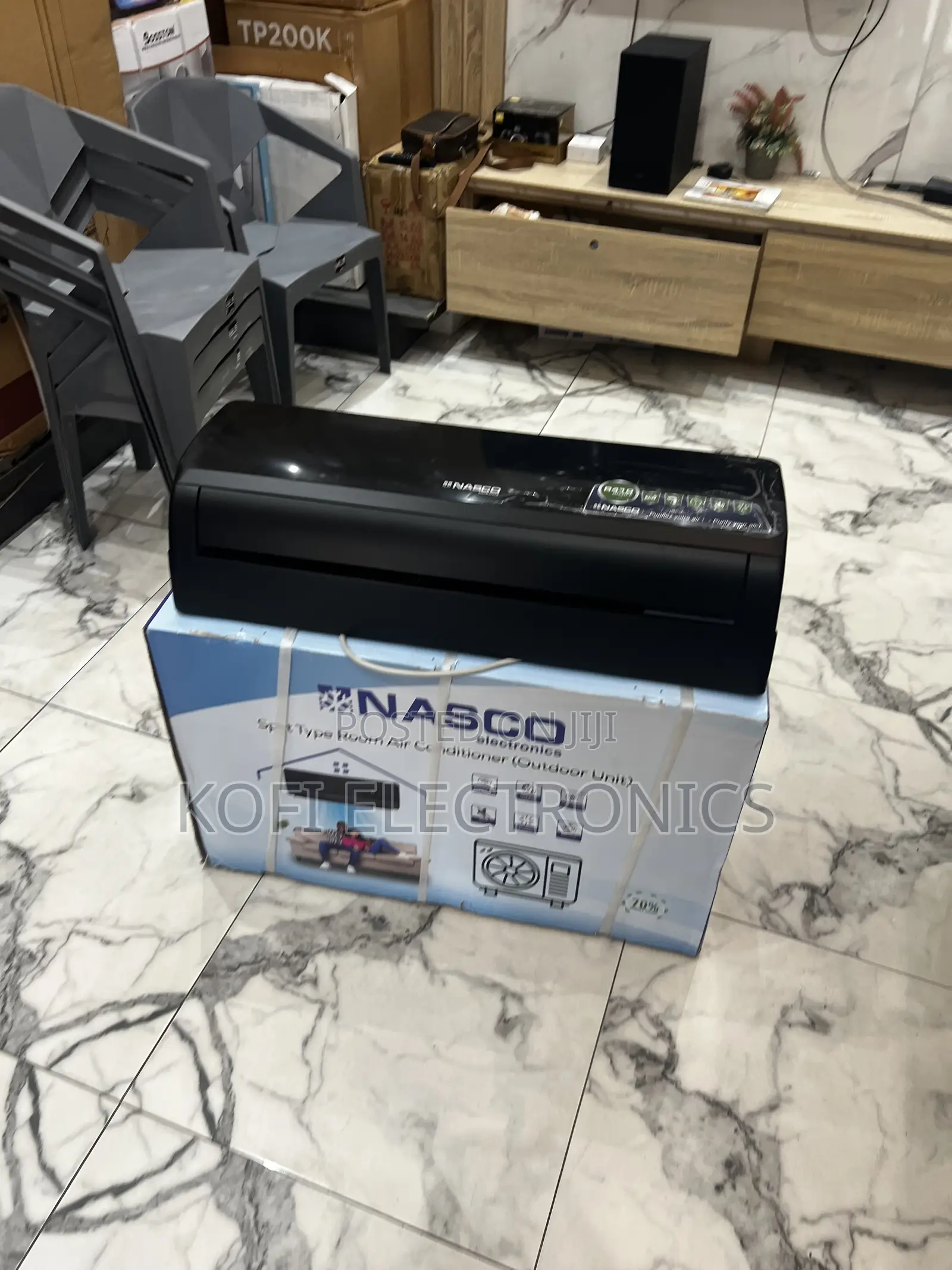 Streamlined Black Mirror Nasco 1.5HP Split Air Conditioner