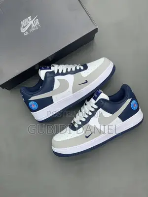 Nike Air Force 1 Low X Paris Saint-Germain (PSG) Sneaker.