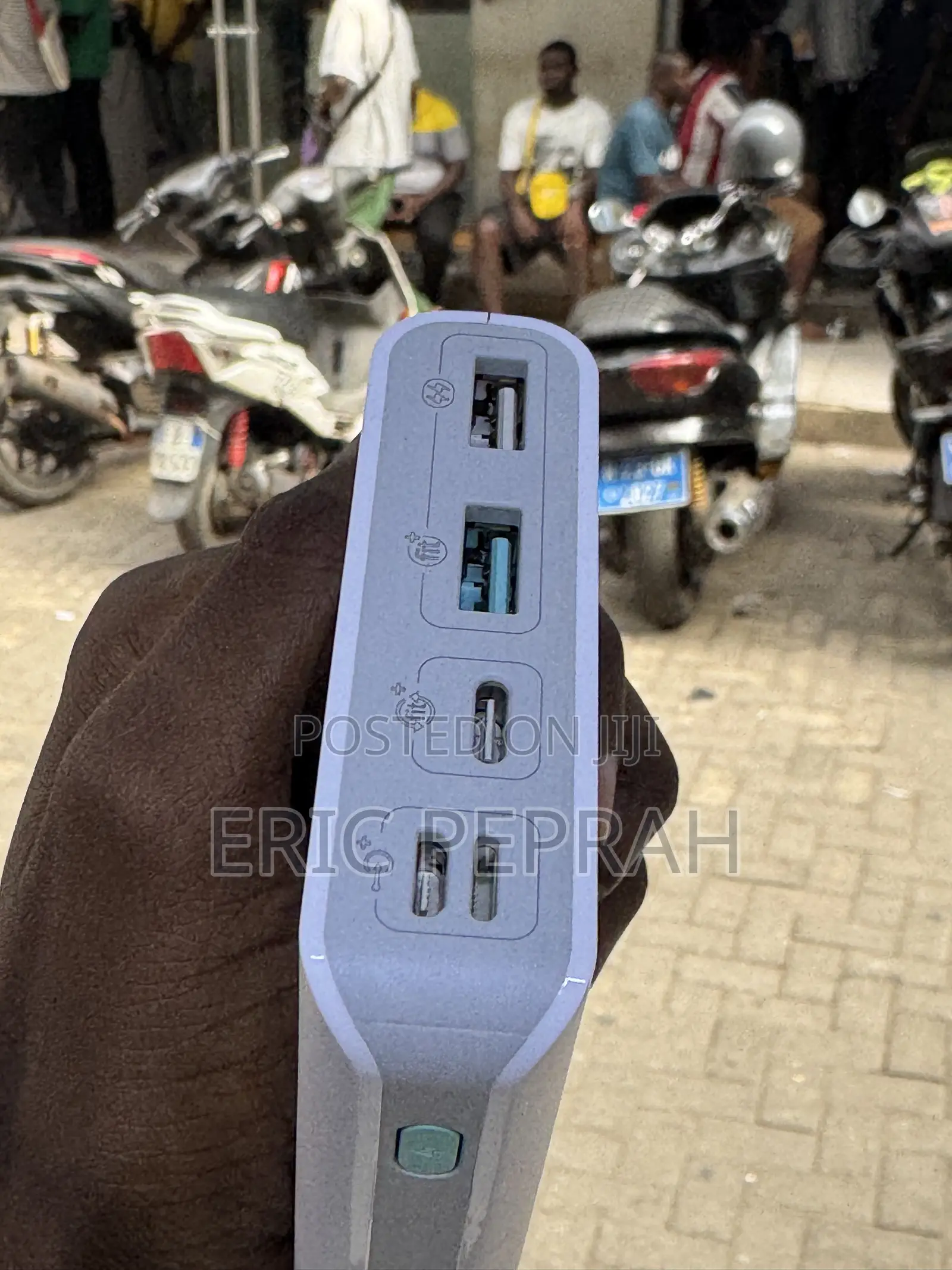 20,000mAh HeavyDuty Power Bank5 Ports,Fast Charge,All-Cable Compatible