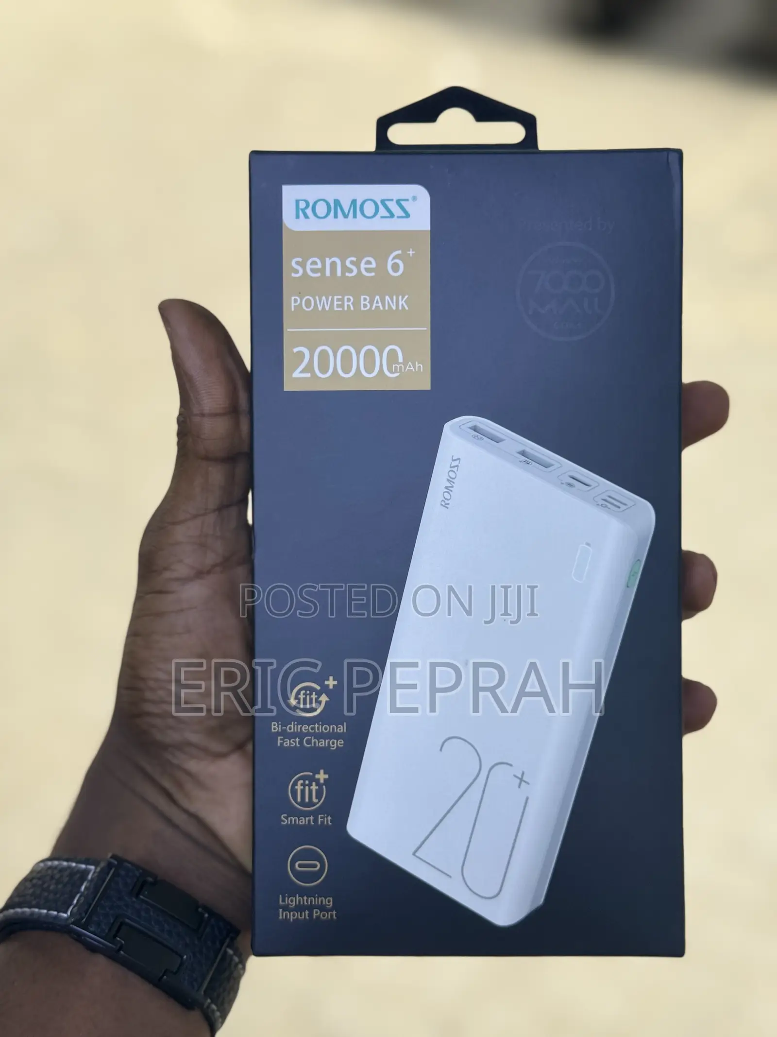 20,000mAh HeavyDuty Power Bank5 Ports,Fast Charge,All-Cable Compatible