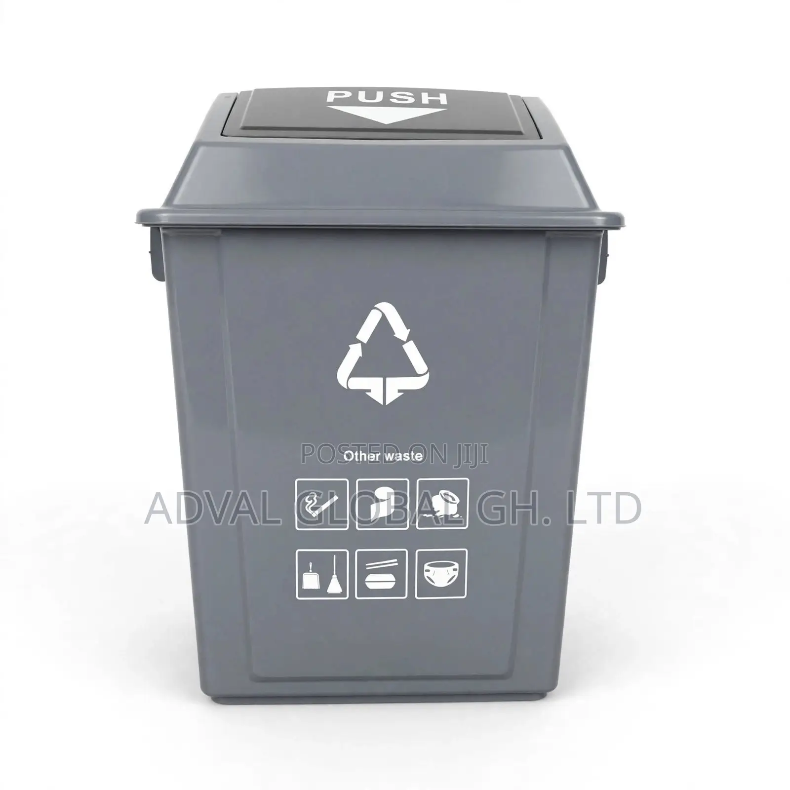 Waste Bin 25L Size (Blue,Grey,Green)