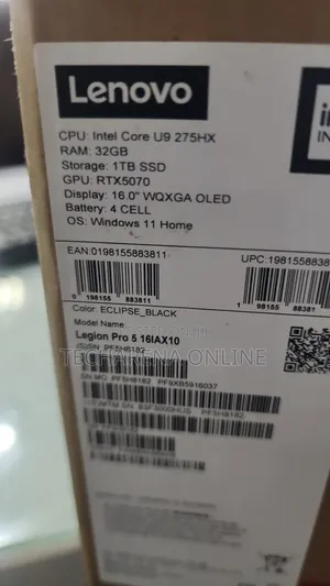 New Laptop Lenovo 32GB Intel Core Ultra 9 SSD 1T