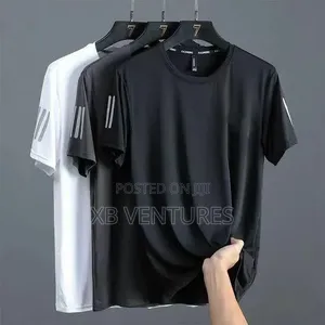 3 Pieces - Ice Silk T-Shirt Quick Drying and Breathable -3 Colors