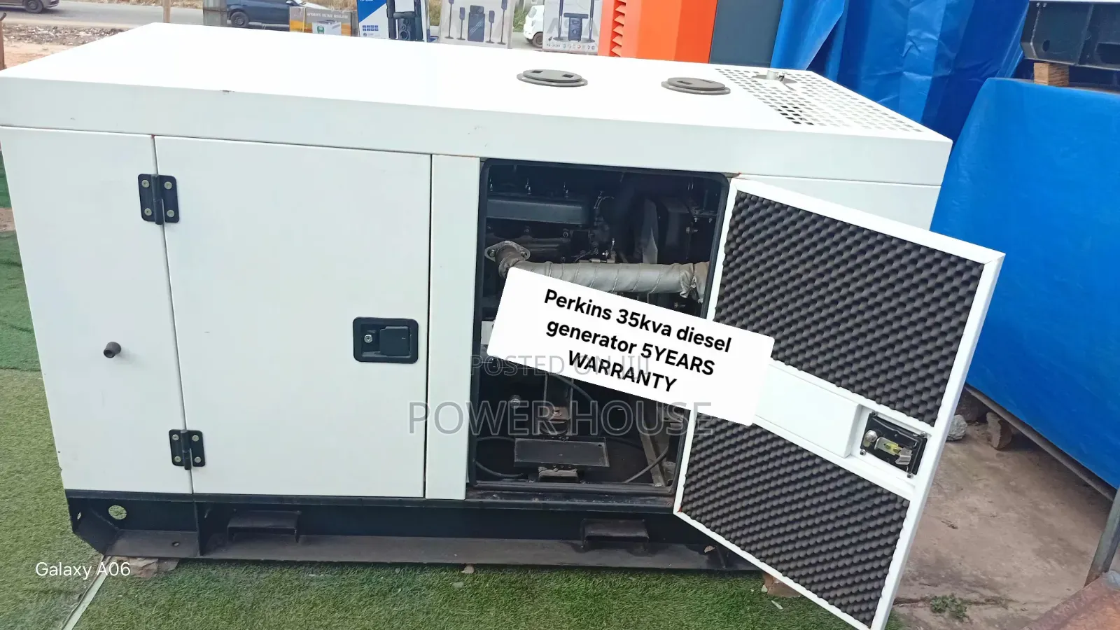 Perkins 35KVA Silent Diesel Generator – Reliable Power
