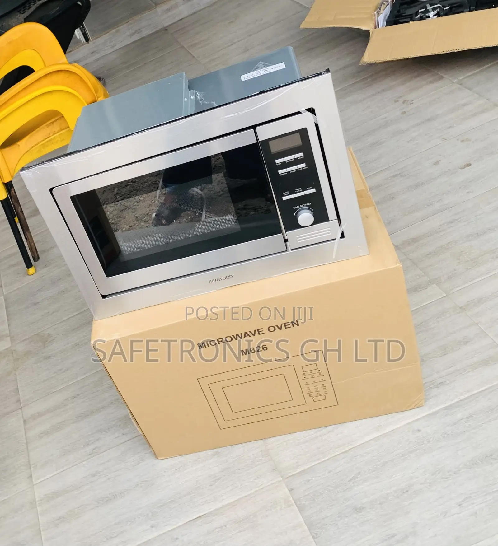Optimized Sleek Kenwood • Inbuilt (Sliver) Electric Microwave