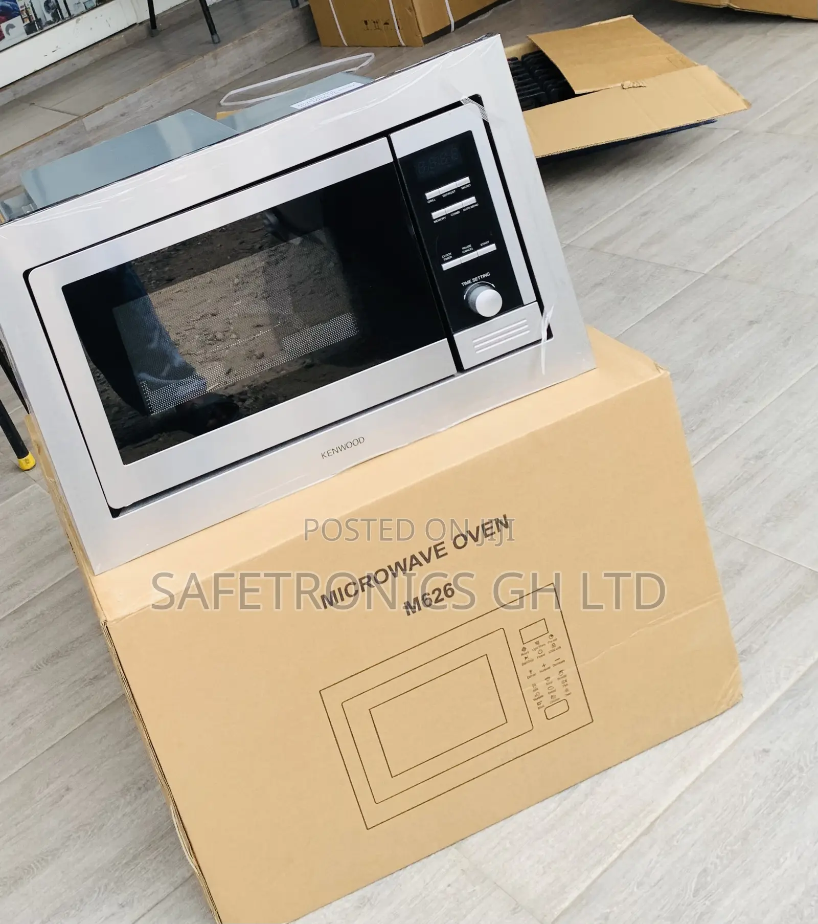 Optimized Sleek Kenwood • Inbuilt (Sliver) Electric Microwave