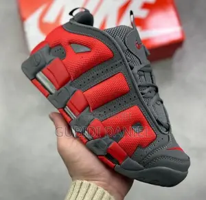 Nike Air More Uptempo Low X AMBUSH 'Dark Grey'