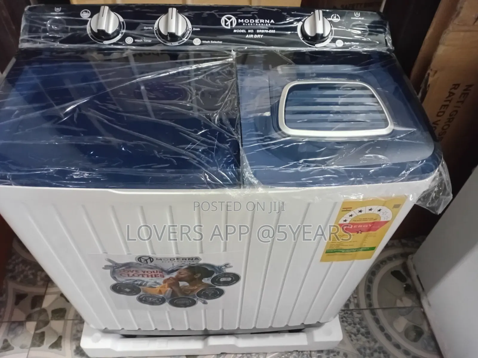 Durable 7kg Washing Machine Twin Tub Washing Machine.