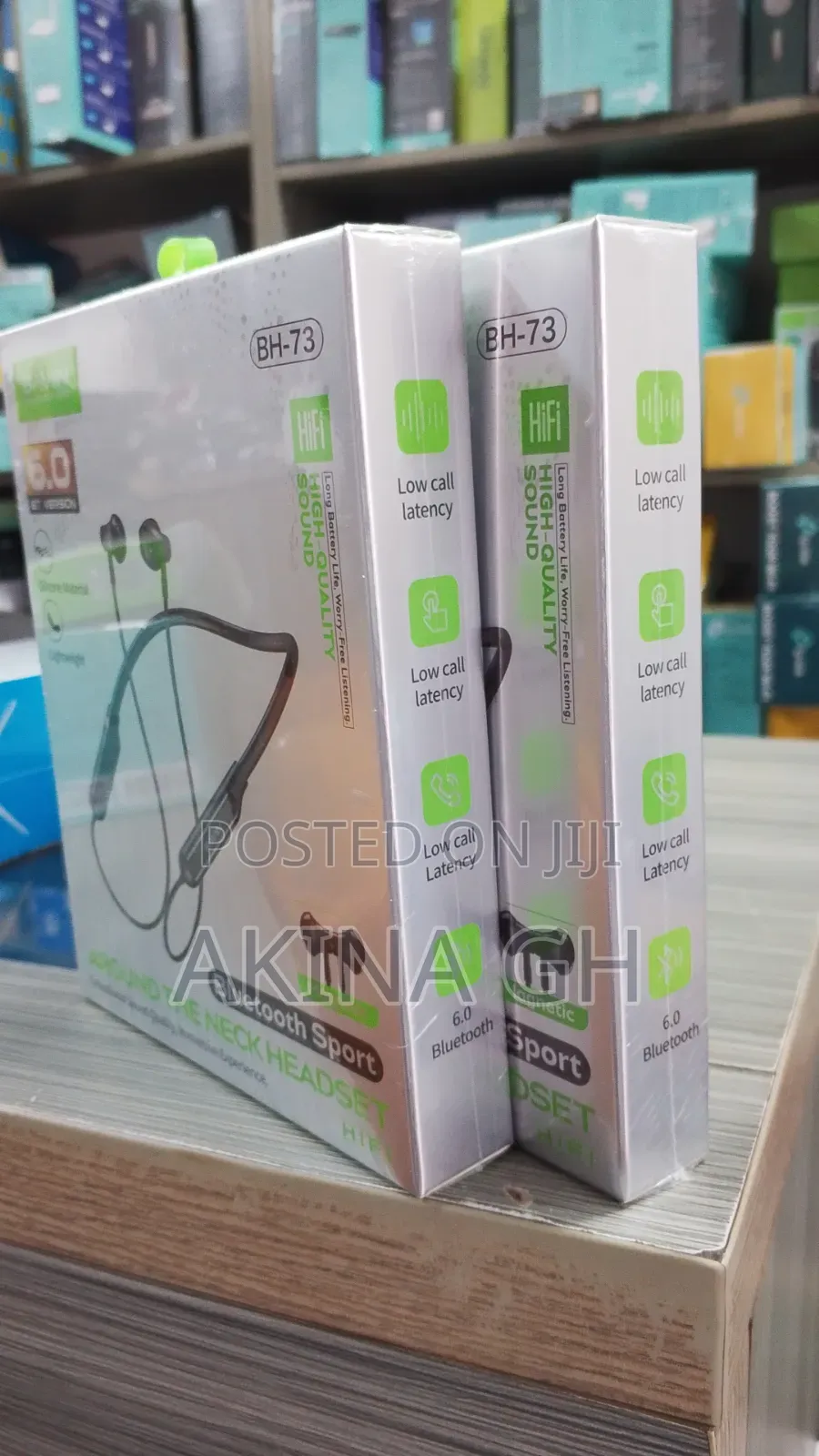 Bavin Bluetooth Neck Headset/ Bluetooth Necklace