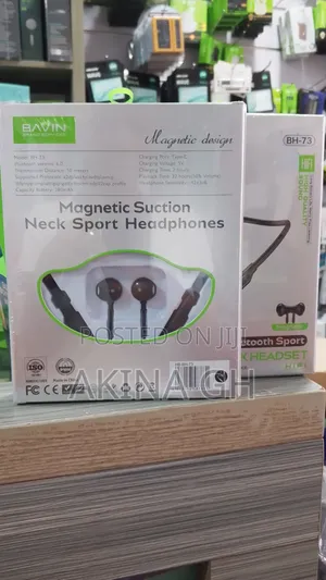 Bavin Bluetooth Neck Headset/ Bluetooth Necklace
