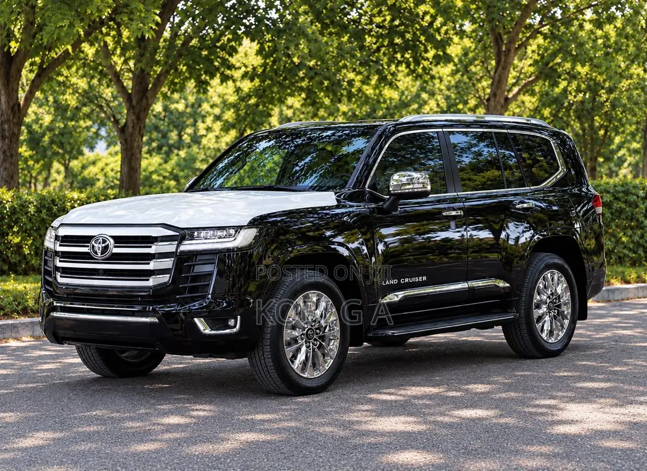 New Toyota Land Cruiser LC300 2025 Black