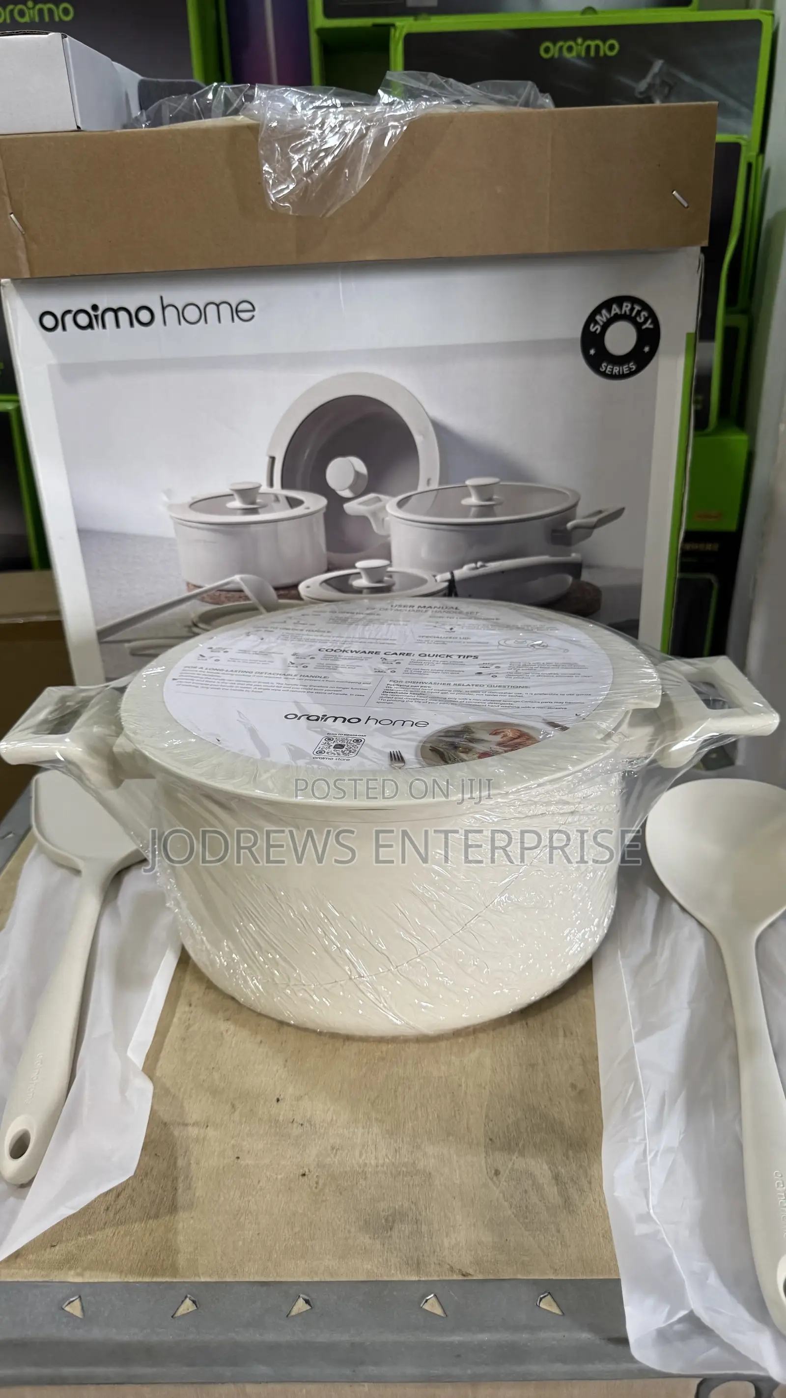 Oraimo PureHarvest Set Versatile Convenient Ceramic Cookware
