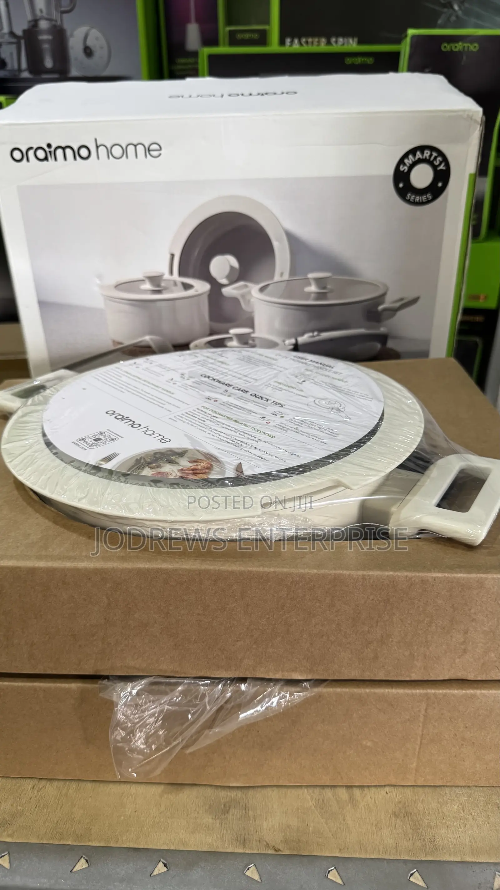 Oraimo PureHarvest Set Versatile Convenient Ceramic Cookware