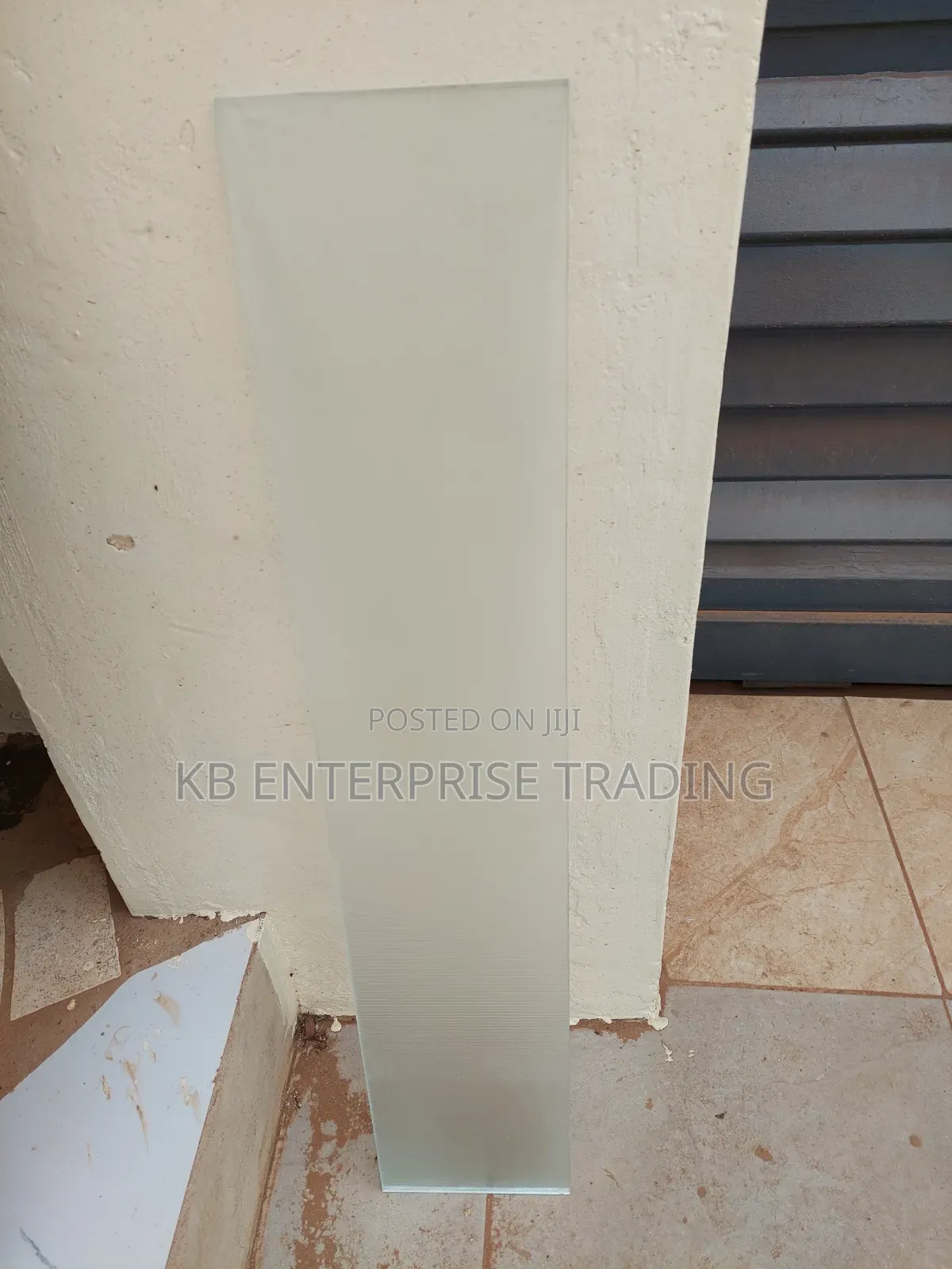 Frosted Glass Privacy Panel / Matte Window Loovers