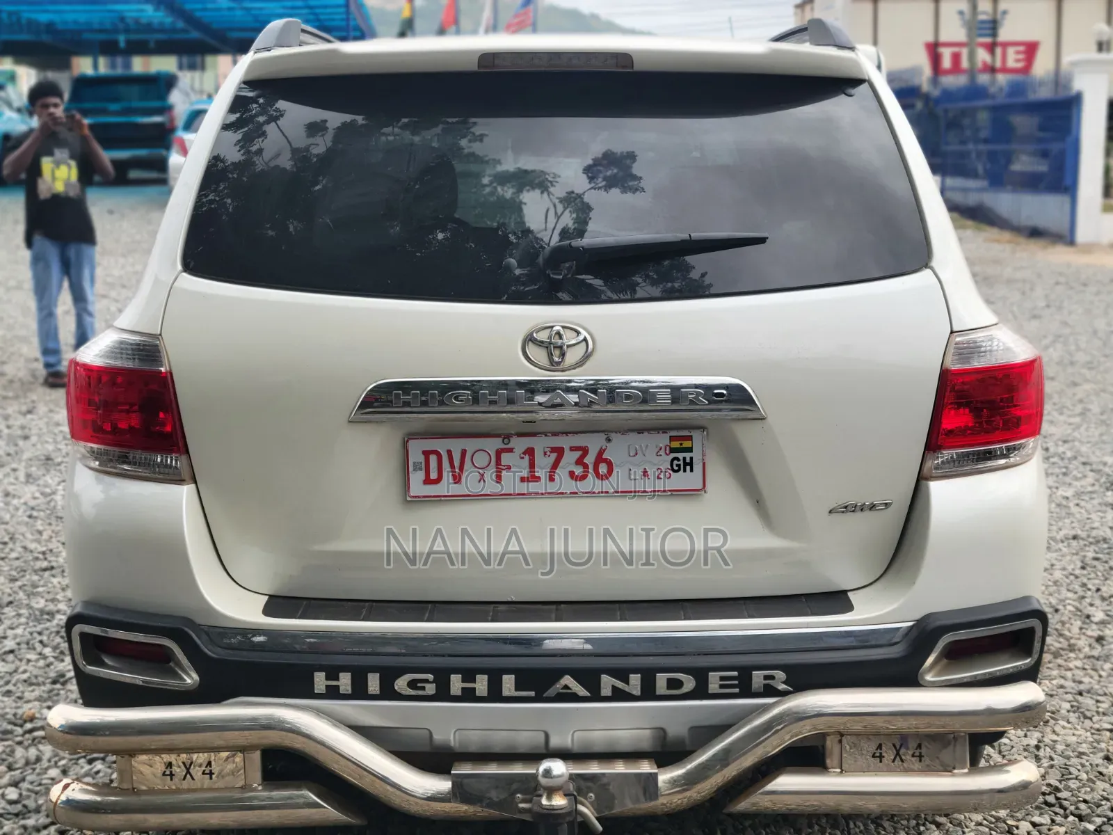 Toyota Highlander 4x4 2008 White