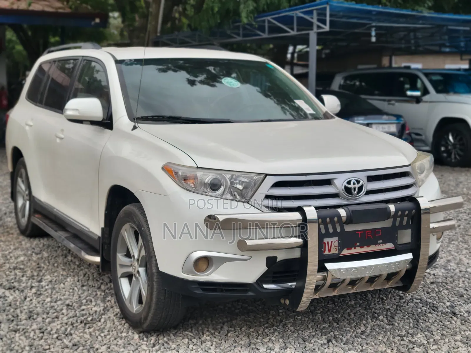 Toyota Highlander 4x4 2008 White