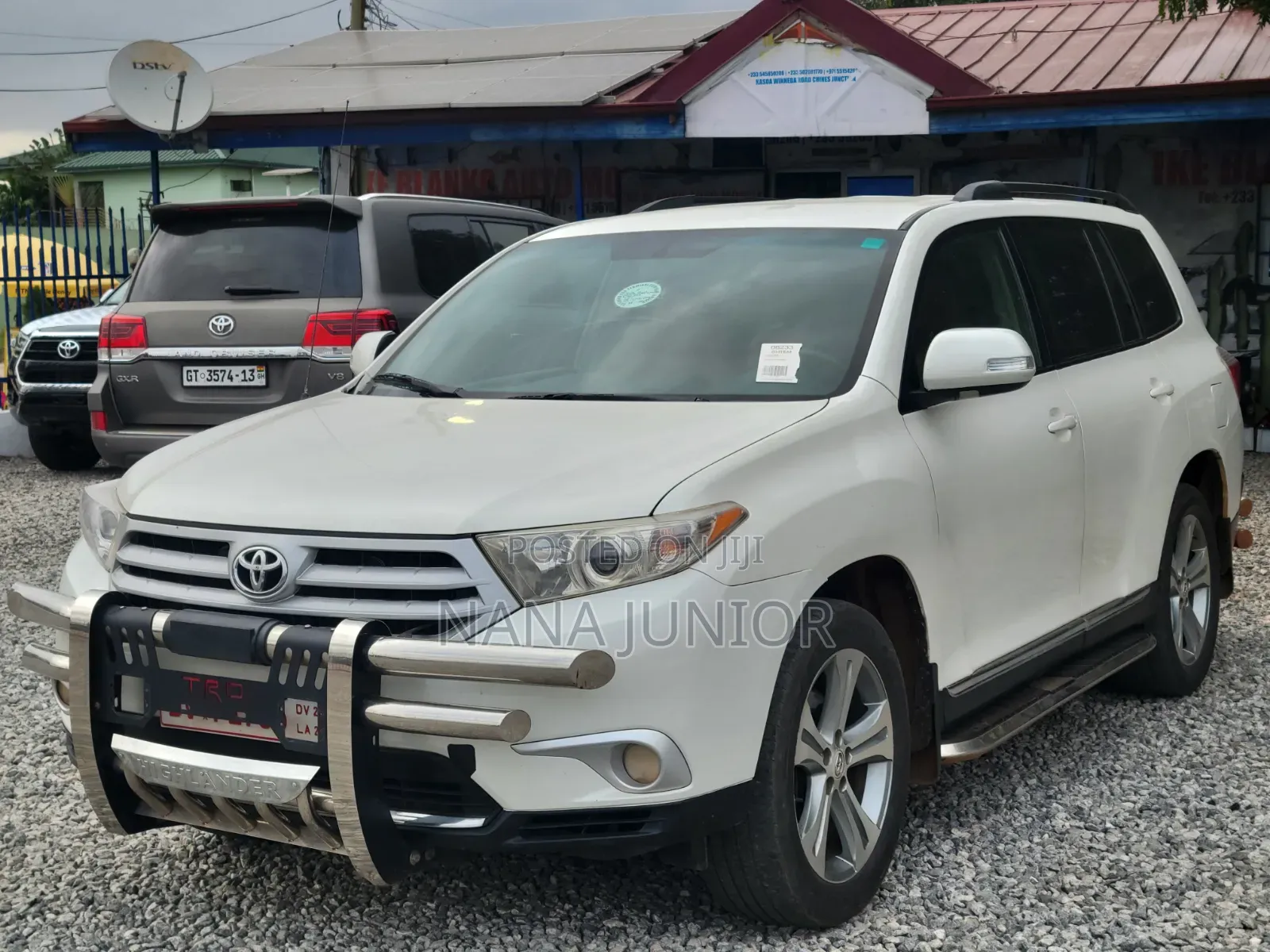 Toyota Highlander 4x4 2008 White