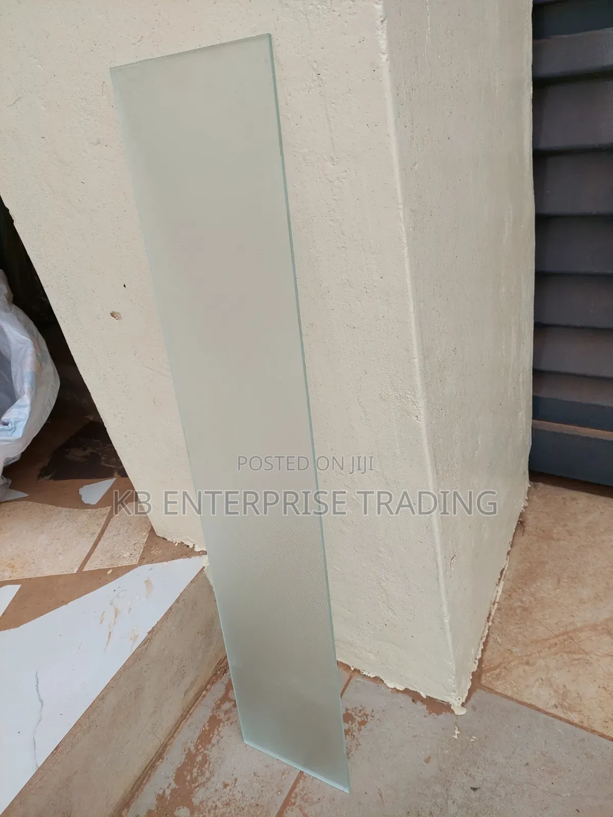 Frosted Glass Privacy Panel / Matte Window Loovers
