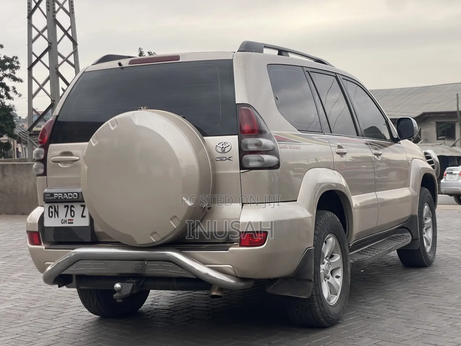 Toyota Land Cruiser Prado 3.0 D-4D 3dr 2008 Gold