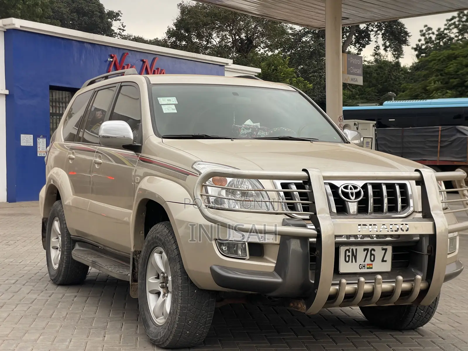 Toyota Land Cruiser Prado 3.0 D-4D 3dr 2008 Gold