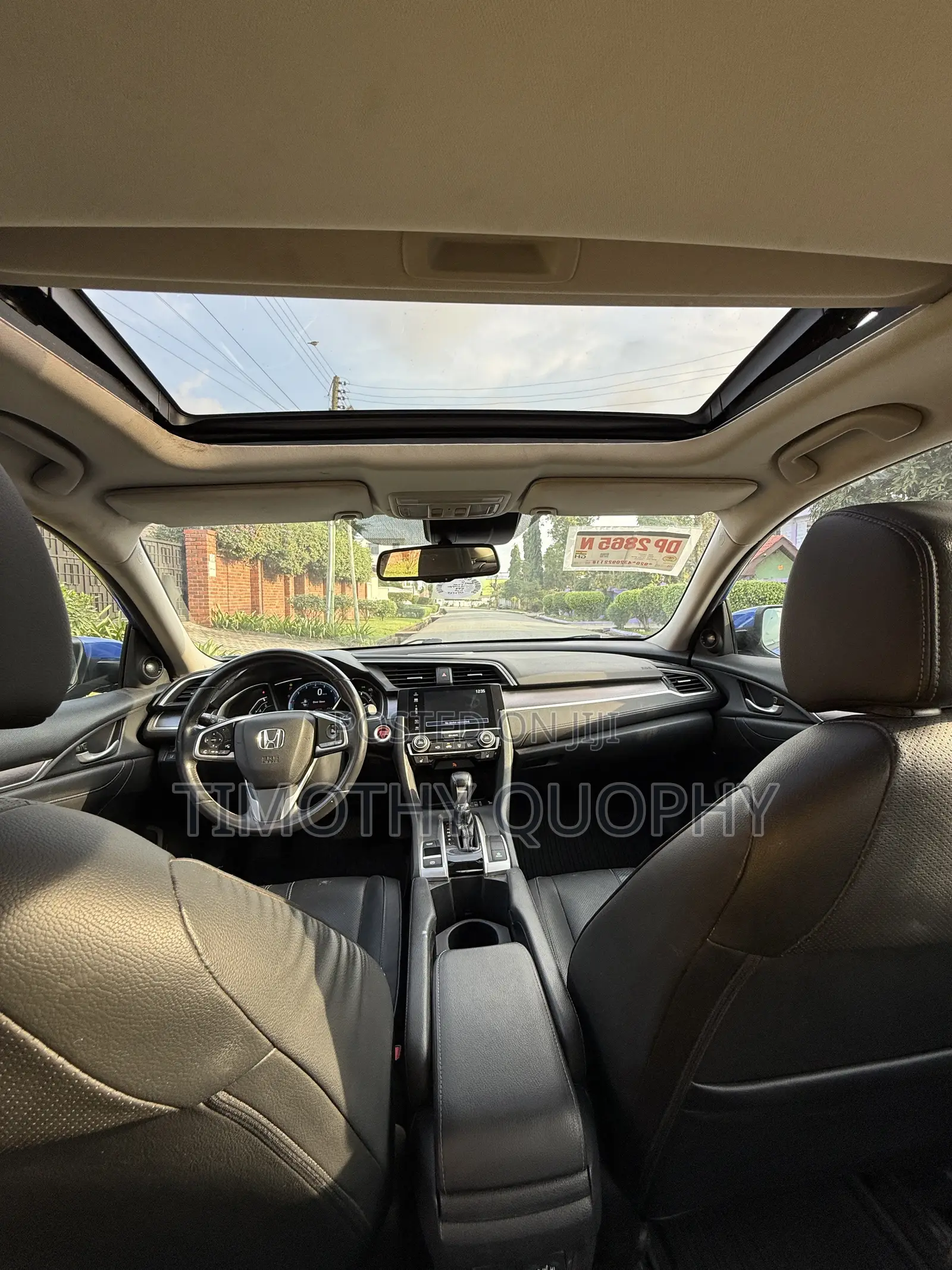 Honda Civic Touring 4dr Sedan (1.5L 4cyl) 2017 Blue
