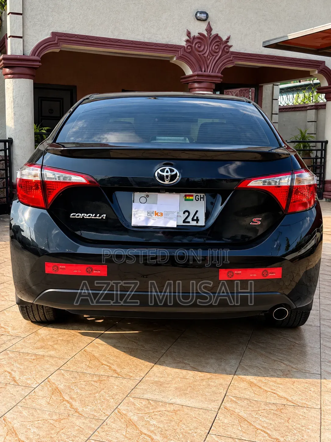 Toyota Corolla S Premium 4dr Sedan (1.8L 4cyl CVT) 2016 Black