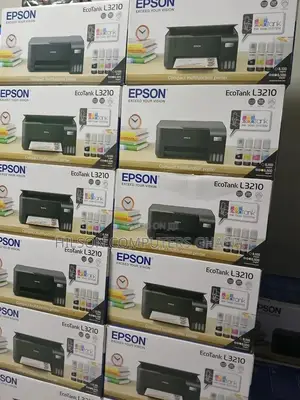 Epson Ecotank L3210 A4 All-in-One Ink Tank Printer – Black