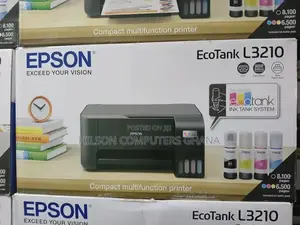 Epson Ecotank L3210 A4 All-in-One Ink Tank Printer – Black