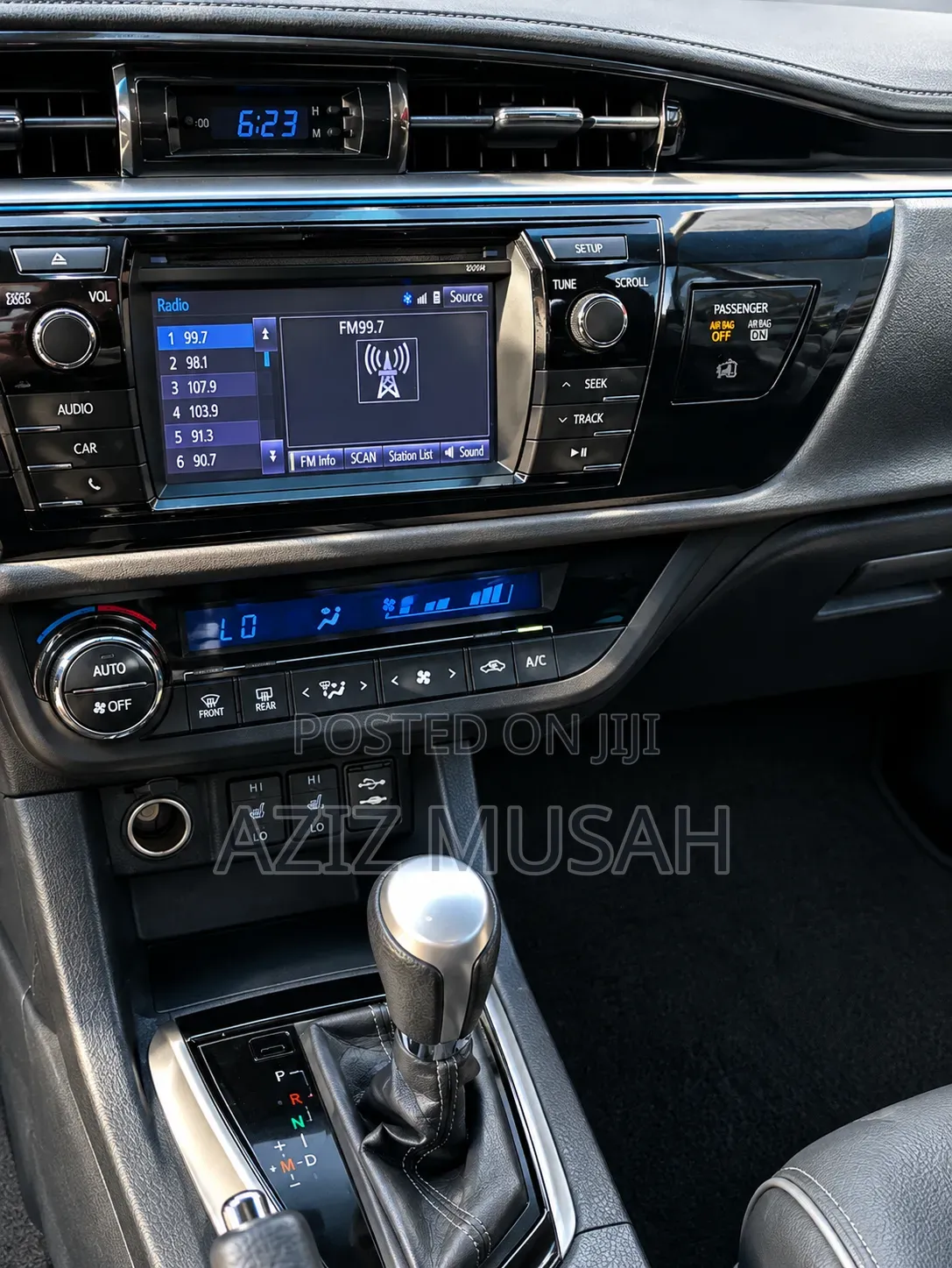 Toyota Corolla S Premium 4dr Sedan (1.8L 4cyl CVT) 2016 Black