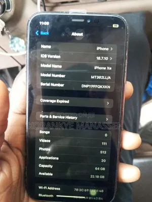 Apple iPhone XR 64 GB Black
