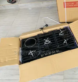 Grab Original 4+1 Hob Black Inbuilt 90cm Kenwood