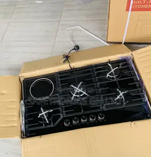 Grab Original 4+1 Hob Black Inbuilt 90cm Kenwood