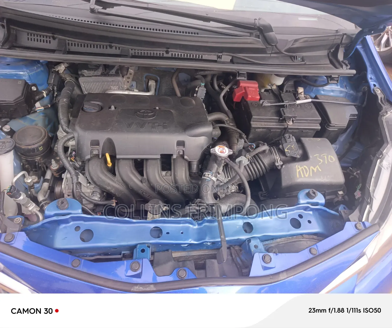 Toyota Yaris 2019 Blue